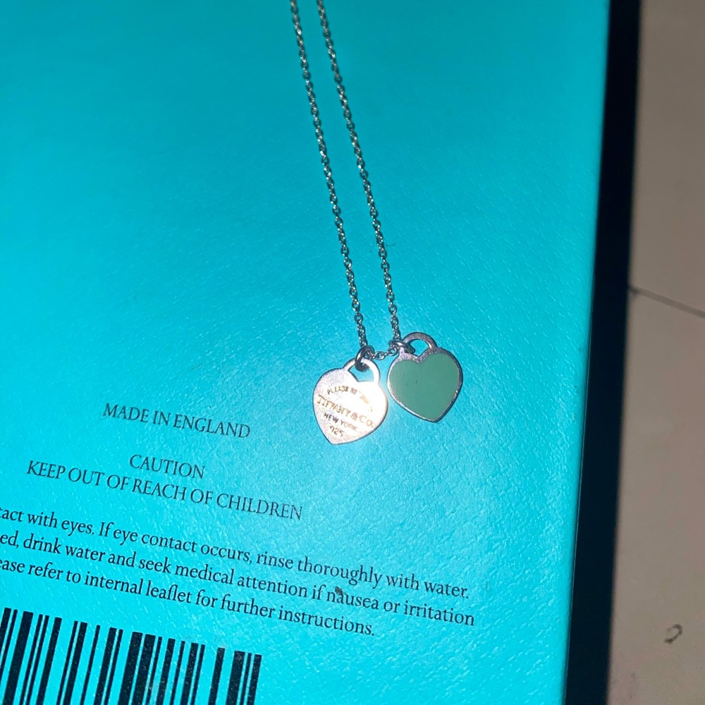 Tiffany & Co. Heart Pendant in Silver, Tiffany Blue